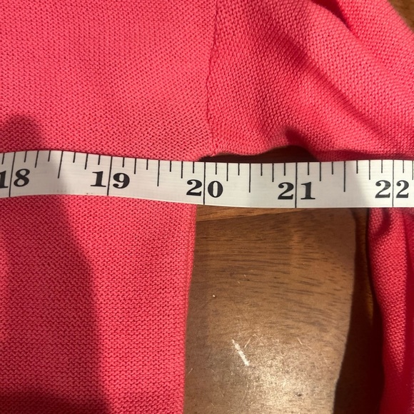 Vineyard Vines Martha's Vineyard Pink Cotton Knit Sweater Top Long Sleeve NWT - Picture 7 of 7